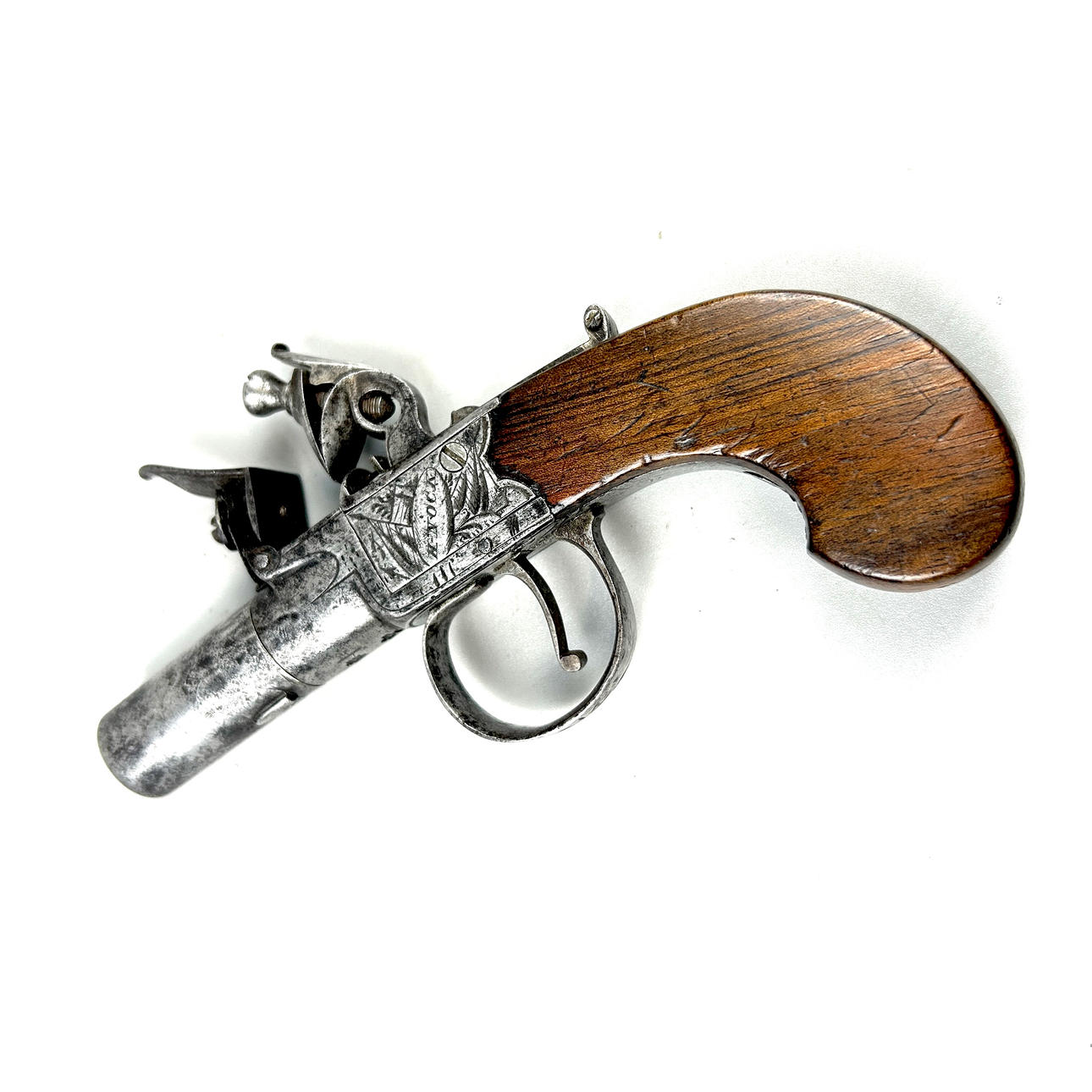 H.NOCK LONDON FLINTLOCK PISTOL