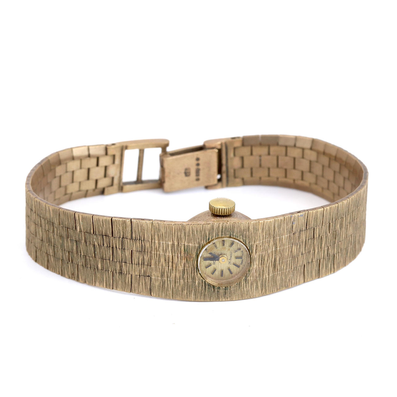 VINTAGE 9CT GOLD ROTARY WRISTWATCH