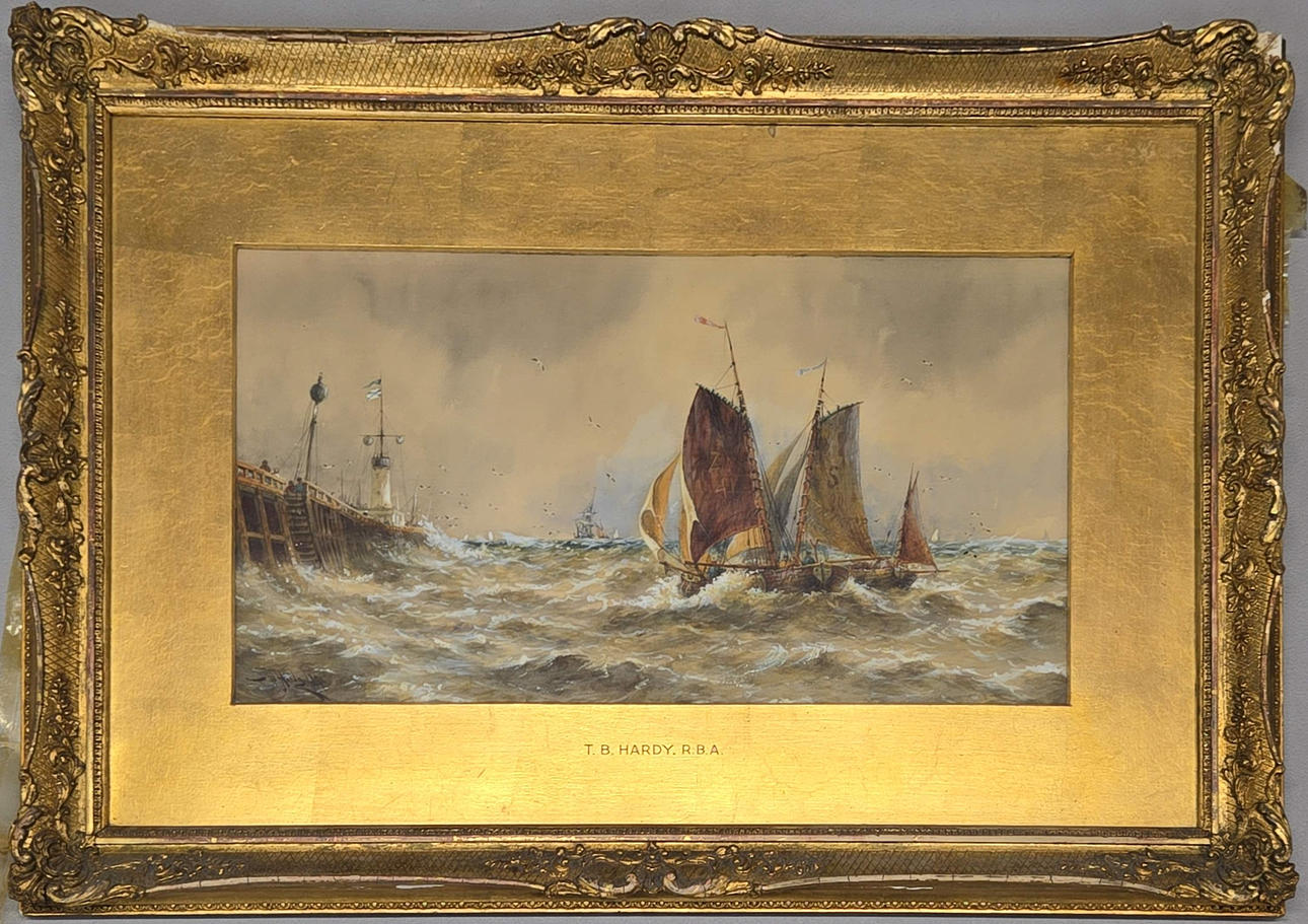 T.B HARDY WATERCOLOUR
