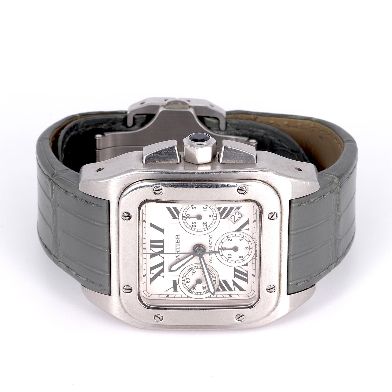 CARTIER SANTOS 100 WRISTWATCH