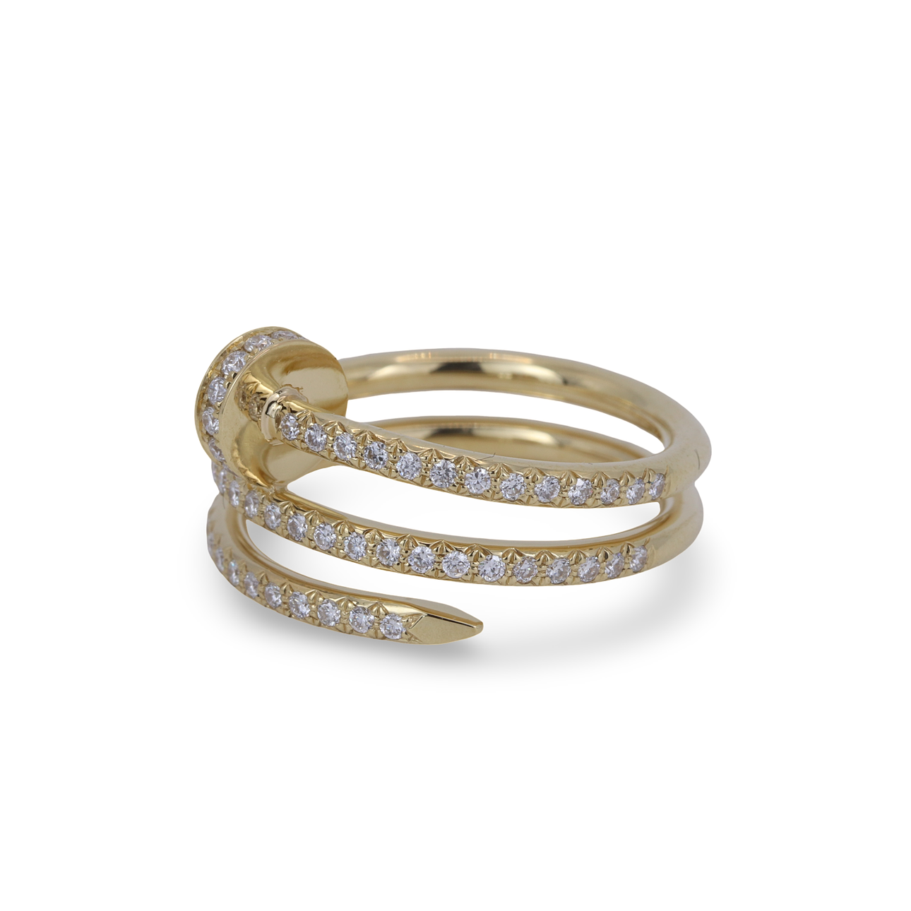 CARTIER 18CT GOLD DIAMOND RING