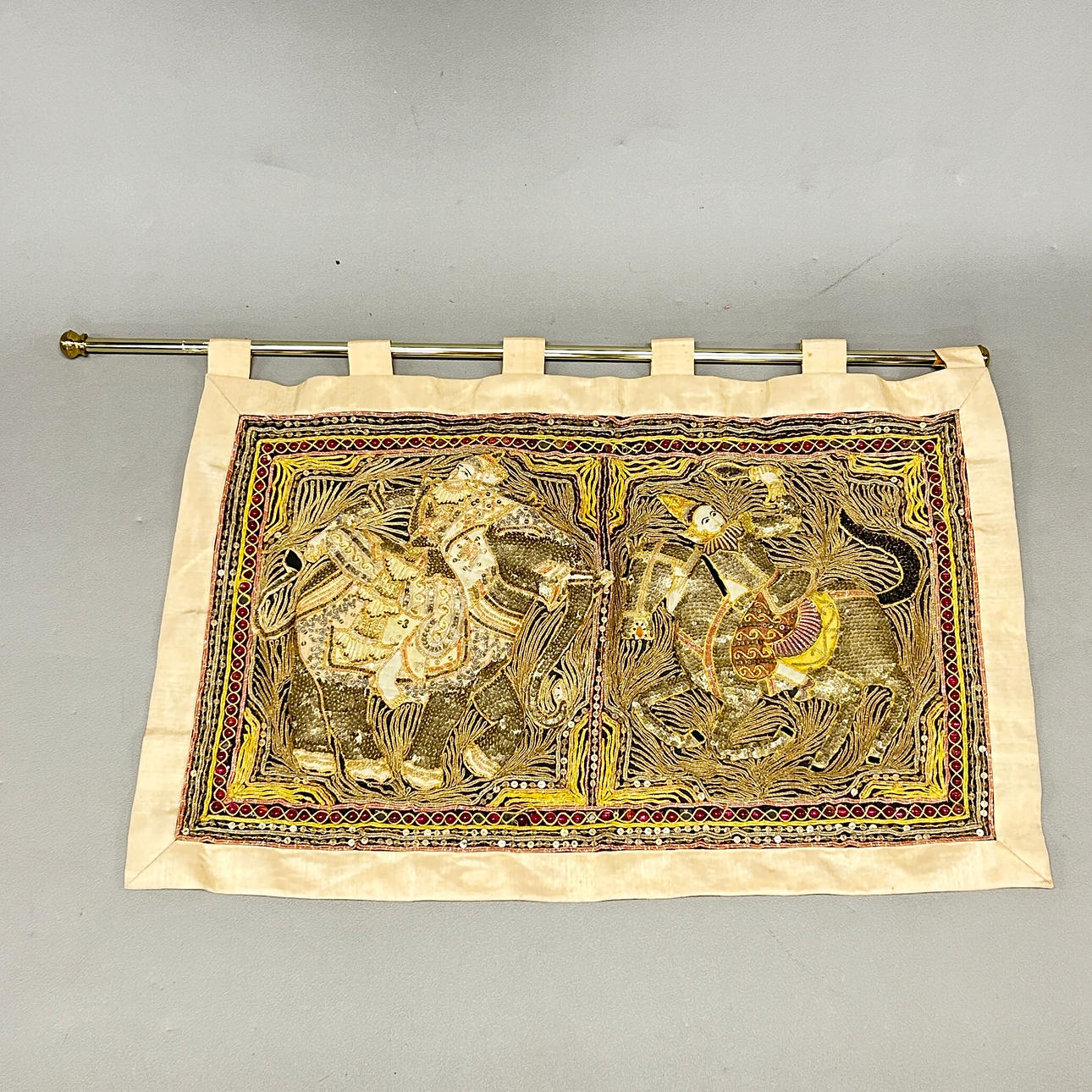 THAI EMBROIDERED WALL HANGING
