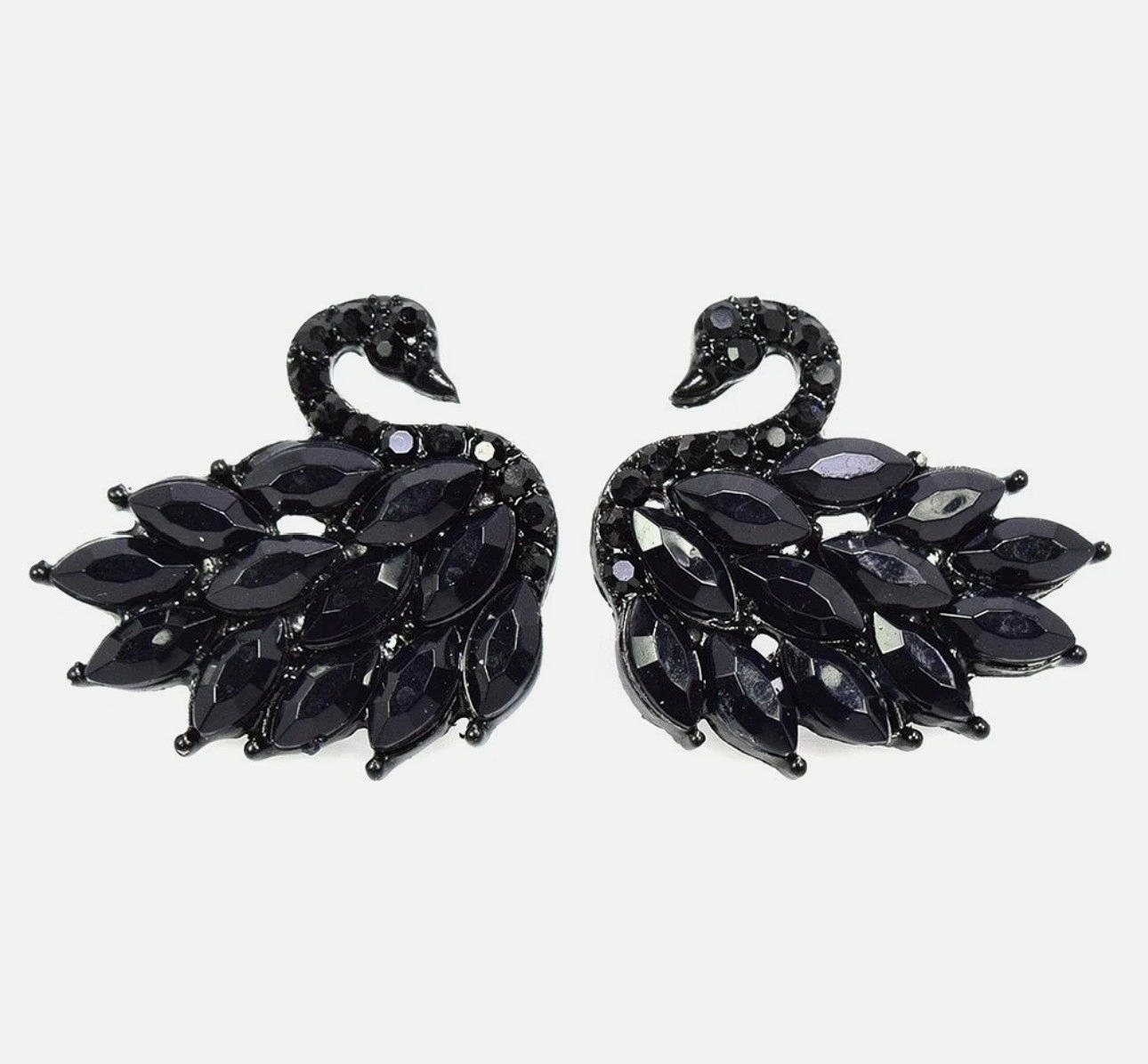 SWAN SPINEL EARRINGS