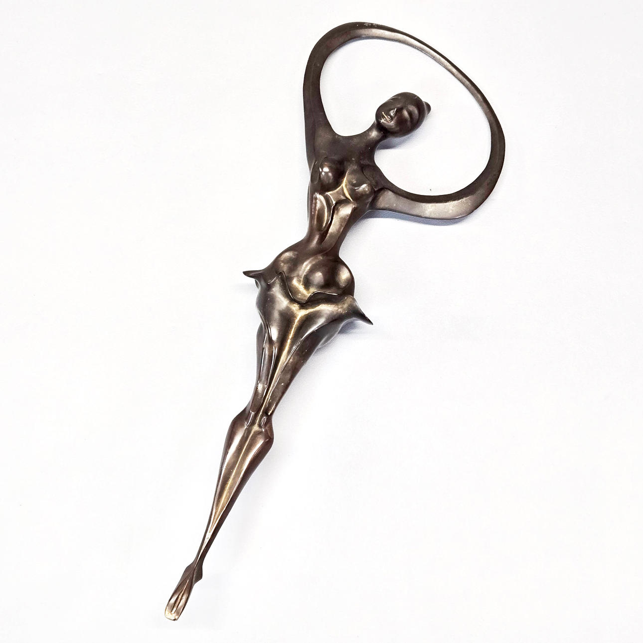 BRONZE ABSTRACT BALLERINA