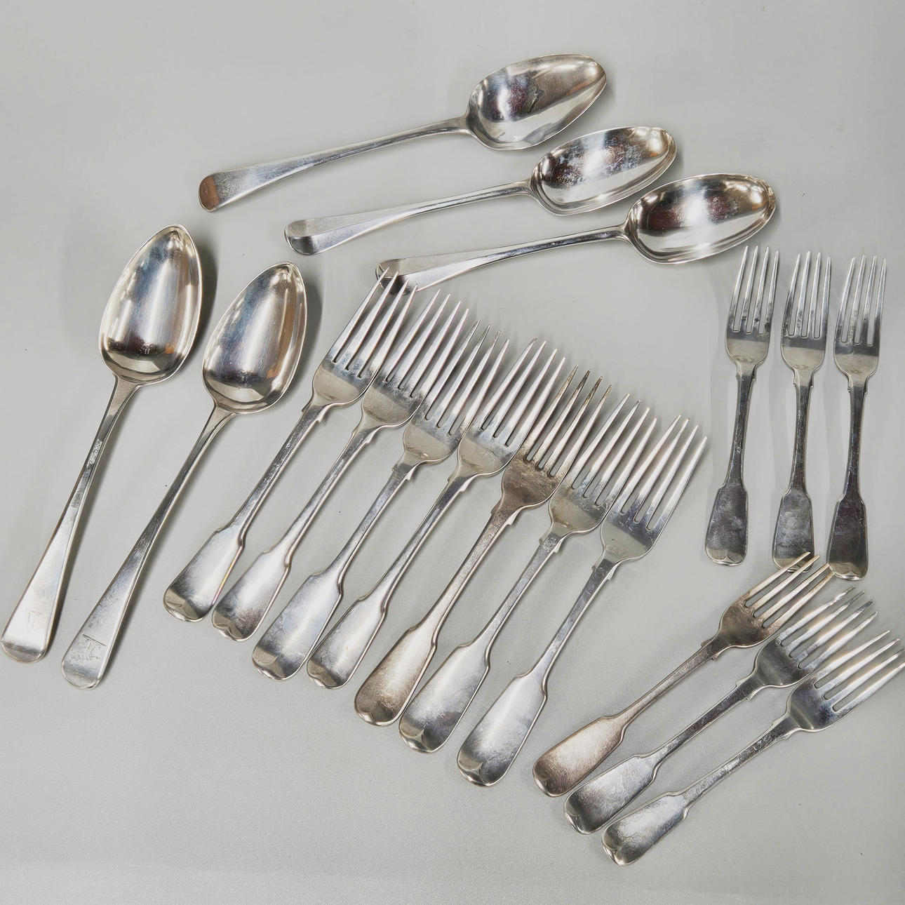 HALLMARKED SILVER CUTLERY