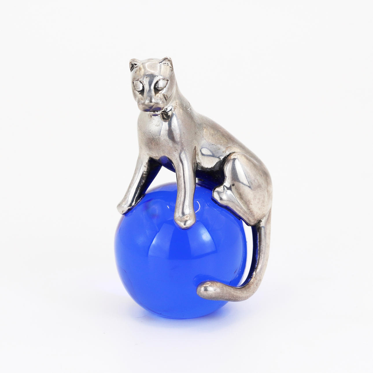 SILVER CARTIER PAPERWEIGHT