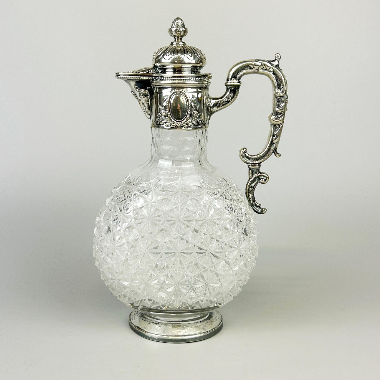 SILVER CLARET JUG